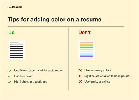 Should I use color in my resume?